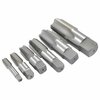 Hhip 6 Piece 1/8-1 in. Carbon Steel NPT Taper Pipe Tap Set 1011-3307